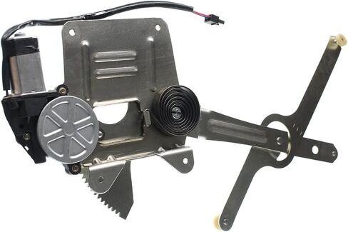 YHTAUTO Front Power Window Regulator Driver Side With 2-Pin Motor Assembly for Chevrolet S10, Blazer & GMC Sonoma, Jimmy & Oldsmobile Bravada, 1994-2004 in Saudi Arabia