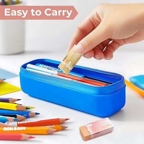 M&G 6 Pcs Pencil Erasers, Assort Color Rectangular Erasers, Writing Erasers for School Office, Art Erasers for Drawing (Macarons) in Kuwait