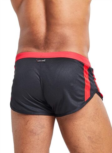 MIZOK Mens 3" Workout Running Shorts Bodybuilding Gym Quick Dry Athletic Shorts in Kuwait