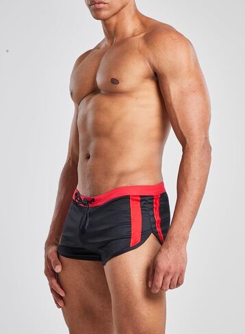 MIZOK Mens 3" Workout Running Shorts Bodybuilding Gym Quick Dry Athletic Shorts in Kuwait