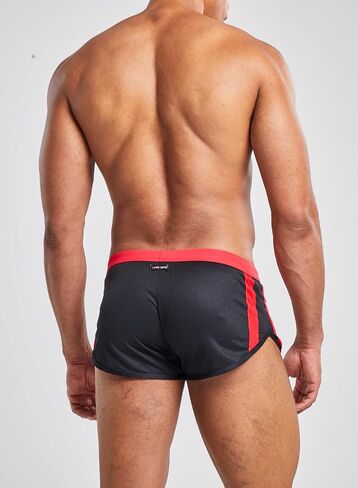 MIZOK Mens 3" Workout Running Shorts Bodybuilding Gym Quick Dry Athletic Shorts in Kuwait