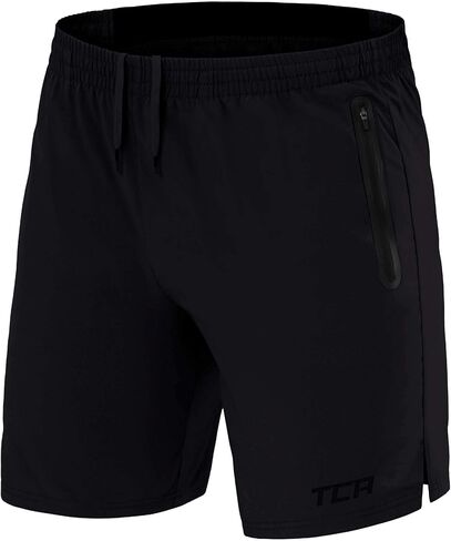 TCA Elite Tech Gym Shorts Men Athletic Shorts Workout Running Shorts for Men with Zip Pockets in Saudi Arabia