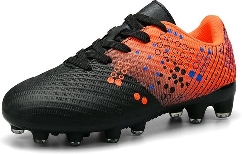 Kids Soccer Cleats for Boys and Girls Youth Football Cleats Outdoor Athletic Turf Soccer Shoes in Saudi Arabia