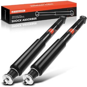 A-Premium Rear Pair (2) Shock Absorber Compatible with Chevrolet Tracker 98-04 & Geo Tracker 89-97 & Suzuki Grand Vitara 99-05, Sidekick, Vitara, X-90, Rear LH & RH