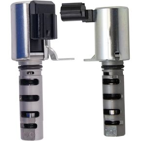 TRQ Engine Variable Valve Timing Control Solenoid Pair Compatible with Lexus Toyota