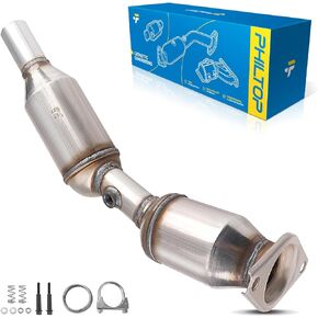 PHILTOP Right Catalytic Converter Kit Compatible with Toyota, Lexus, 1998-2007 Land Cruiser/LX470 4.7L Stainless Steel Catalytic Converter Replace# 53436, 644205, 41342 (EPA Compliant)
