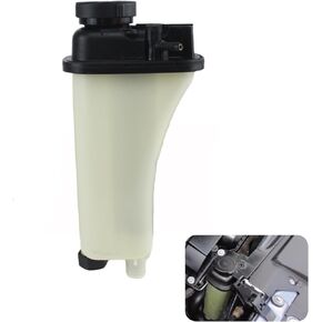 17111723520 Coolant Reservoir Tank, Radiator Reservoir Tank with Cap Compatible with 1992-2000 BMW 320i, 323i, 323iC, 323is, 325i, 325is, 328i, 328iC, 328is, 528i, M3, Z3 Replaces# 603-281
