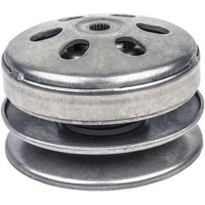 Jeremywell Rear Clutch Assembly with Driver Pulley & Clutch Bell for GY6 125cc & 150cc GY6 Scooters, ATV's & Go Karts