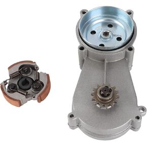 Universal Gear Box Clutch Kit, 14T Drum Housing, Compatible with 47cc 49cc Mini Pocket Quad Dirt Bikes, ATV Pocket Rocket T8F Chain