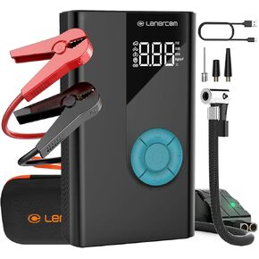 Jump Starter,3000A 24000mAh Portable Car Jump Starter Battery Pack for up to 10.0L Gas and 8.0L Diesel Engine,12V Battery Booster Pack Jump Box with USB Quick Charge 3.0 & DC 15V Ports