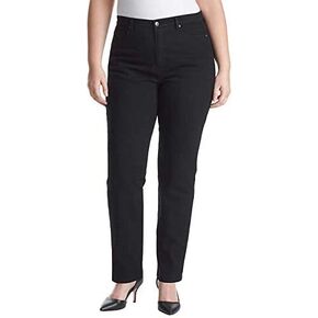 Gloria Vanderbilt Ladies' Amanda Stretch Denim Jean Short - Black 22W