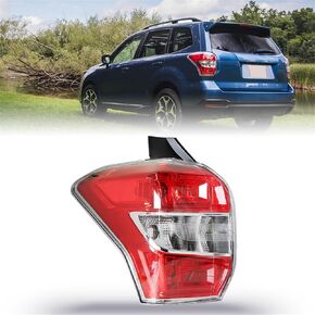 GXYWADY Left Driver Side Tail Light Lamp 84912SG051, SU2818105 Replacement for 2014 2015 2016 Subaru Forester Tail Light
