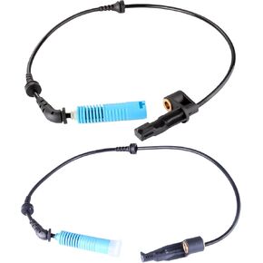 OCPTY ABS Wheel Speed Sensor Front Left Right Fit for 2003-2008 for BMW Z4 2.5L 3.0L, 2001-2006 for BMW 325Ci 2.5L, 2001-2006 for BMW 330Ci 3.0L ALS464, ALS436 Set of 2