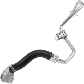 Aluminum Turbocharger Coolant Return Line Hose For BMW 2013-2021 1, 2, 3, 4, 6, 7, X4 Series 220i 320i 330i F20, F23, F22, F34, F31, F36, F33, F32, G32, G12, G02 Replacement Number # 11537643226
