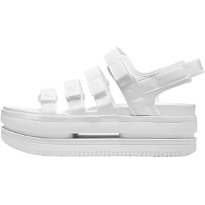 NIKE Icon Classic Women's Sandals Adult DH0224-100 (WHITE/PURE PL), Size 12