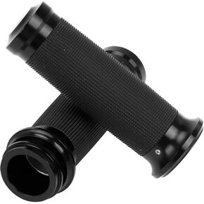 Motorcycle Black 1" Electronic Throttle Hand Grips Handlebar for Harley Touring Electra Road Street Tri Glide Road King Ultra Limited 2008-2013