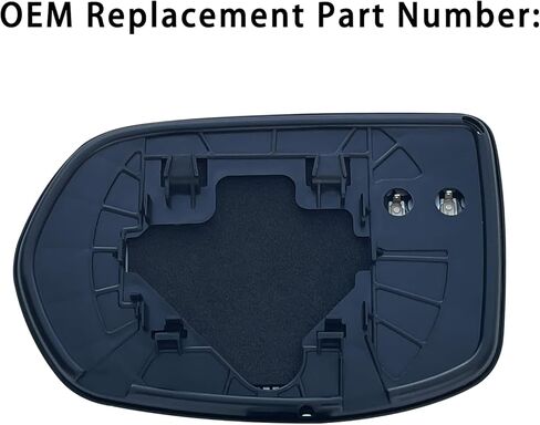 Right Passenger Side Mirror Glass Replacement For Honda CRV 2007 2008 2009 2010 2011 - For Honda CRV Side Mirror Glass With Rear Holder in Kuwait