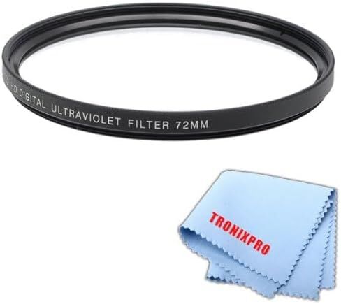 Tronixpro 62mm UV Protection Filter – HD Clear Digital Lens Protector for DSLR Camera, Reduces Glare & Ghosting in Saudi Arabia