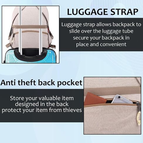 Natural Handmade Large Multi Pocket Hemp Nepal Backpack in Saudi Arabia