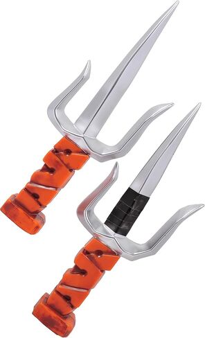 InSpirit Designs Teenage Mutant Ninja Turtles Movie Kids Raphael Costume Sais Accessory | Officially Licensed | Cosplay Accessory | Sai weapon prop in Saudi Arabia