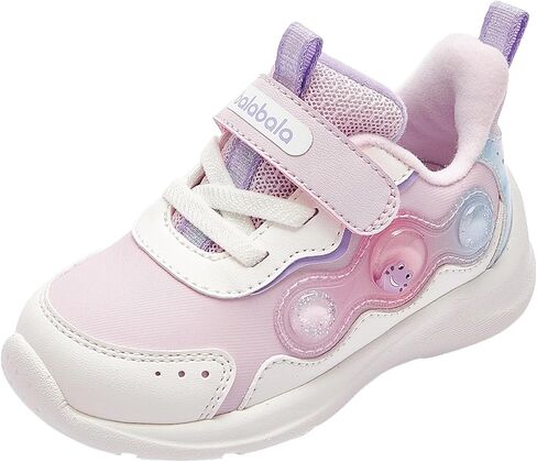 Balabala Unisex Toddler Fashion Walking Shoes, Hook and Loop Anti-Slip Toddler Shoes for Fall Winter in Saudi Arabia