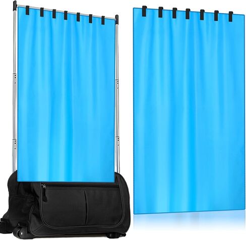 Privacy Curtain for Dance Bag Suitcase Portable Changing Room Black Privacy Curtain without Rack Privacy Partition Screens for Dancer Backstage Accessories, Camping, Window Shades in Saudi Arabia