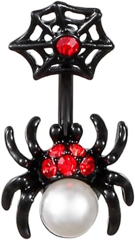 Belly Button Ring - Belly Button Piercing for Women Surgical Stainless Steel CZ Opal Pearl Belly Rings Clicker Belly Piercings Navel Piercings Pack in Saudi Arabia