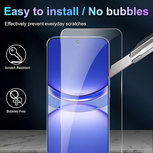 for Nothing Phone (2a)/2a Plus Screen Protector with Camera Lens Protector,9H Hardness Anti-Scratch Tempered Glass flim, Case Friendly, Anti-Fingerprint,Anti-Scratch (2+2 PACK) in Saudi Arabia