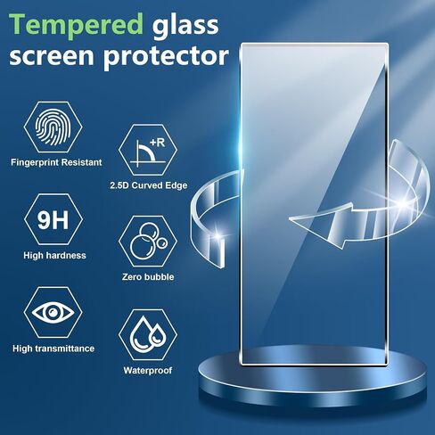 for Nothing Phone (2a)/2a Plus Screen Protector with Camera Lens Protector,9H Hardness Anti-Scratch Tempered Glass flim, Case Friendly, Anti-Fingerprint,Anti-Scratch (2+2 PACK) in Saudi Arabia