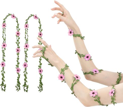 PROCOS Flower Arm Wraps Fairy Princess Renaissance Festival Cosplay Costume Accessories in Kuwait