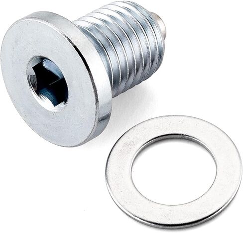 Mofun M12 x 1.5 مسمار مقابس تصريف الزيت المغناطيسي منخفض المستوى متوافق مع Honda CBR500R 2013-2021، XR650L 1993-2021 إلخ in Kuwait