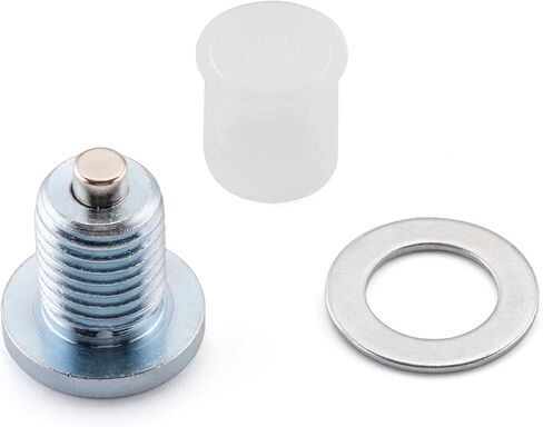 Mofun M12 x 1.5 مسمار مقابس تصريف الزيت المغناطيسي منخفض المستوى متوافق مع Honda CBR500R 2013-2021، XR650L 1993-2021 إلخ in Kuwait