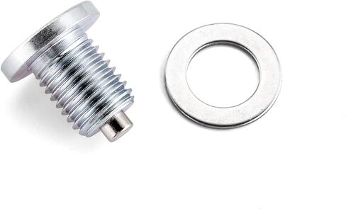 Mofun M12 x 1.5 مسمار مقابس تصريف الزيت المغناطيسي منخفض المستوى متوافق مع Honda CBR500R 2013-2021، XR650L 1993-2021 إلخ in Kuwait