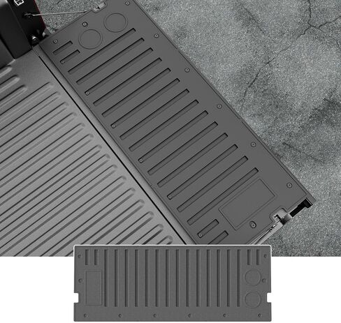 powoq حصيرة الباب الخلفي متوافقة مع 2024 2025 Toyota Tacoma Tailgate Protector TPE Tailgate Liner Truck Liner استبدال لـ 2024 2025 Toyota Tacoma Accessories (حصيرة الباب الخلفي) in Kuwait