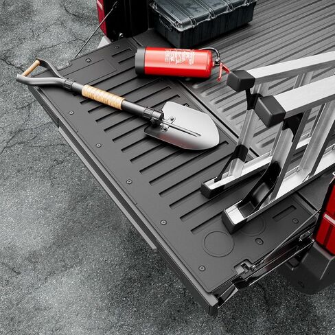 powoq حصيرة الباب الخلفي متوافقة مع 2024 2025 Toyota Tacoma Tailgate Protector TPE Tailgate Liner Truck Liner استبدال لـ 2024 2025 Toyota Tacoma Accessories (حصيرة الباب الخلفي) in Kuwait