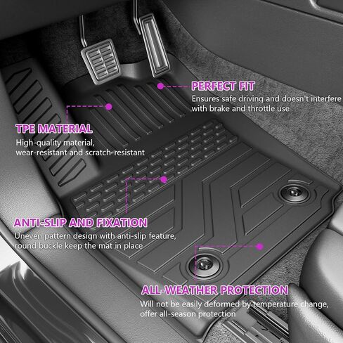powoq حصيرة الباب الخلفي متوافقة مع 2024 2025 Toyota Tacoma Tailgate Protector TPE Tailgate Liner Truck Liner استبدال لـ 2024 2025 Toyota Tacoma Accessories (حصيرة الباب الخلفي) in Kuwait