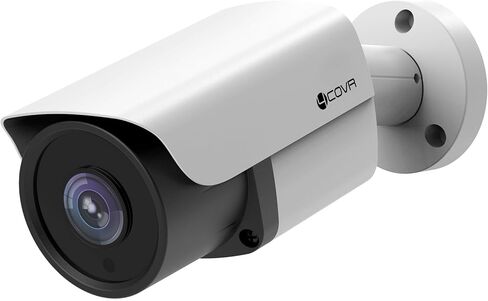 4K PoE Security IP Bullet Camera Outdoor, 8-Megapixel UHD Wired Surveillance Video Camera, AI Human Vehicle Detection, 110° Wide Angle 2.8mm Lens with Audio, 100ft IR Night Vision, LY37EB8MA in Saudi Arabia