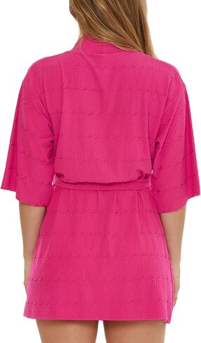 Trina Turk Women's Standard Skyfall Terry Cloth Luxury Robe, Soft Bathrobe, Beach Cover Ups in Saudi Arabia