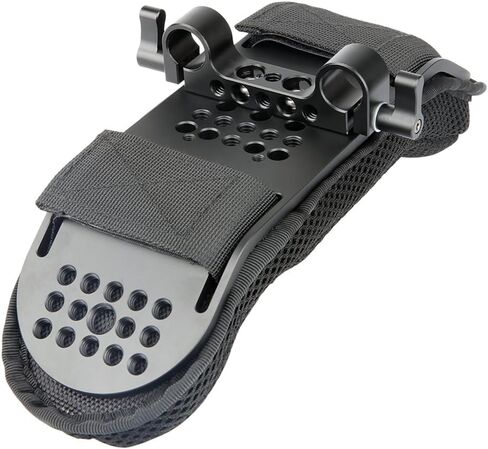 NICEYRIG Shoulder Pad with Rail Raiser /15mm Rods for Shoulder Rig System Video Camera DSLR Camcorders in Kuwait