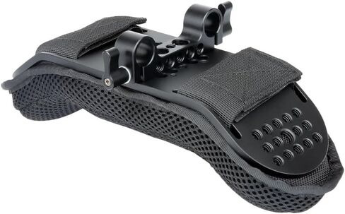 NICEYRIG Shoulder Pad with Rail Raiser /15mm Rods for Shoulder Rig System Video Camera DSLR Camcorders in Kuwait