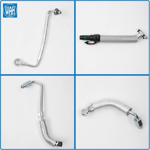 خط تصريف إرجاع الزيت التوربيني ومجموعة أنابيب تغذية الزيت المتوافقة مع 2012-2021 CHEVY SONIC CRUZE LIMITED TRAX1.4L 55567067 55568031 in Kuwait