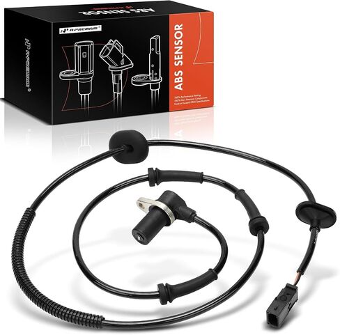 A-Premium Rear Left/Right ABS Wheel Speed Sensor Compatible with Audi A6 & A6 Avant 1997-2005 - Rear Driver or Passenger Side, Replace# 4B0927807J in Saudi Arabia