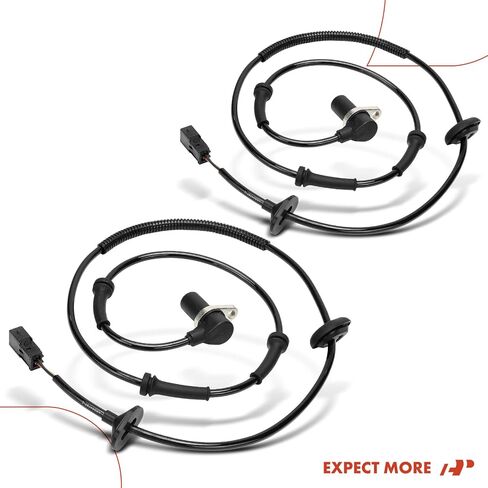 A-Premium Rear Left/Right ABS Wheel Speed Sensor Compatible with Audi A6 & A6 Avant 1997-2005 - Rear Driver or Passenger Side, Replace# 4B0927807J in Saudi Arabia