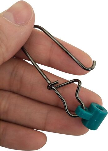 Sinker Slide with Hooked Snap Fishing Line Connector 30-60pcs Fishing Accessories in Saudi Arabia