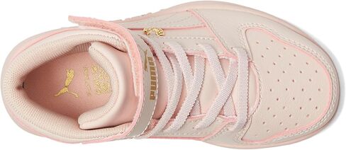 PUMA Unisex-Child Rebound Layup Mid Hook and Loop (Little Kid) Sneaker in Kuwait