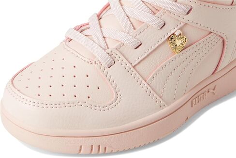 PUMA Unisex-Child Rebound Layup Mid Hook and Loop (Little Kid) Sneaker in Kuwait