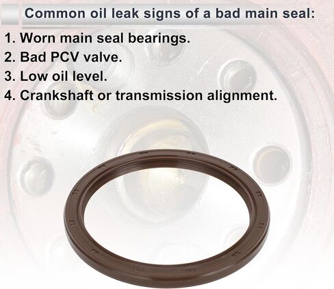 Rear Crankshaft Oil Seal for Hyundai Sonata 1999-2019 for KIA SORENTO 2011-2020 Main Seal No.1052A118 1 Pc in Saudi Arabia