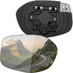 Driver Side Mirror Replacement for Honda Odyssey 2014 2015 2016 2017 Mirrors Glass - Mirror Glass, Left Side Rear View Mirror with Heated