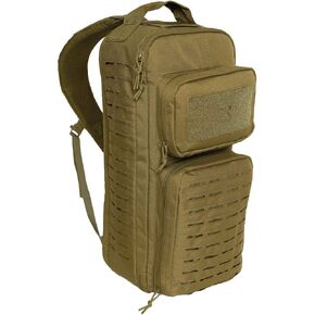 Rothco 18636 Tactical Single Sling Pack With Laser Cut MOLLE Color : Black