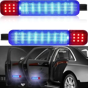 LED Door Interior Lights Door Panel Concierge Lights Blue Step Light Kit Compatible with Chevy & GMC C/K Series Pickup Avalanche Tahoe & Yukon Suburban & Yukon XL, DL2-FBA
